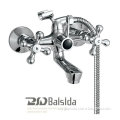 Hot sale wall corner bath faucet & bath shower mixer